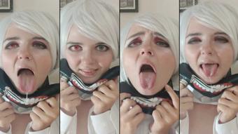 Tokyo Ghoul cosplay - ahegaoface - Jul 19, 2020 (Lil cosplay slut)
