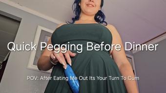 Quick Pegging Before Dinner - June 25, 2024 (Freya Reign)