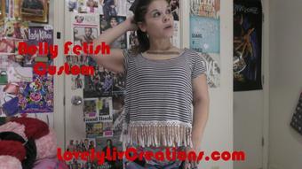 Lovelyliv Belly Fetish Video (lovelyliv)