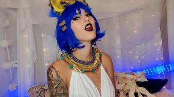 Ankha Swallows Sacrifices! Softvore/Neck (kitsune_foreplay)