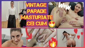 VINTAGE CLOTHES ELEGANT LINGERIE CREAMPIE CEI DILDO FUCK (Shanaxnow)