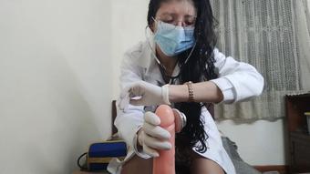 STEPMOTHER DOCTOR, GIVES HER STEPSON AND DICK A FULL CHECK (_Arlequin_)