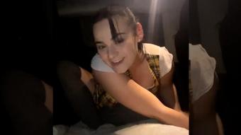 FUCKING IN MY SIS CAR SO RISKY XXX (Tiffanybabe01)