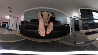 VR360* Katy Faery POV Foot Worship JOI (Ginary)