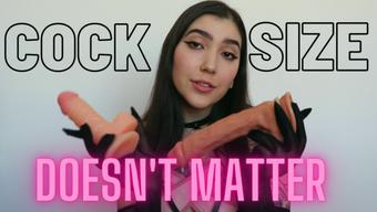 COCK SIZE DOESNT MATTER (devillishgoddess)