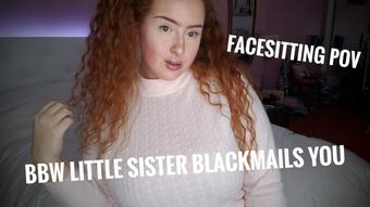 BBW Sister Blackmail Facesitting POV - October 27, 2018 (Gwen Adora)
