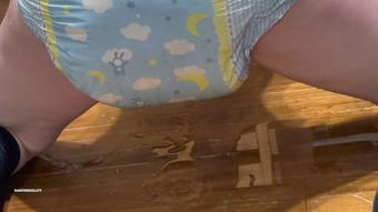 Joey's Diaper Day 5 (Rardysexuality)