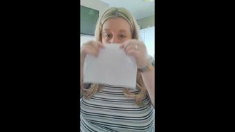 Nose honking, nose blowing, 7 loud blows - November 11, 2021 (Nikki lynne)