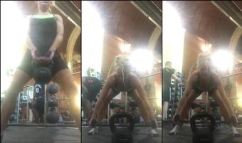 rebeccasmyth16 01 08 2018 11956649 Getting my legs nice a toned ready to shoot a fake driving school scene (rebeccasmyth16)