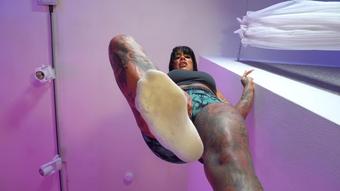 FEMDOMSQUAD Video Store - I Will Push My Smelly Sports Socks Into Your Face ( Socks & Giantess Feet With Lady Nisha ) - 4K Uhd Mp4 (FEMDOMSQUAD Video Store)