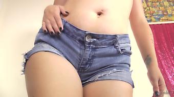 Teeny Tiny Denim Shorts - January 08, 2018 (KendallOlsen)