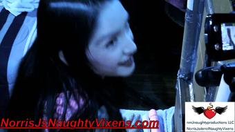 Jericha Jem gives gloryhole head BJ (nmjnaughtyvixens)