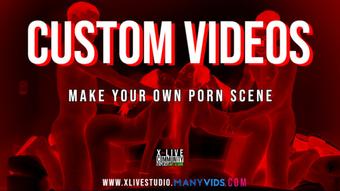 Lucky guy with 2 teen girls (Xlivestudio)