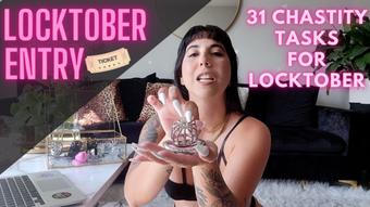 Locktober Entry Pass - 31 Chastity Tasks (jadelussuria)
