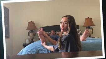 MIA secrets foot and cock worship teaser (Mia Secrets)