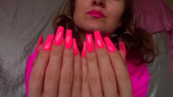 Worship Long Pink Nails JOI (Goddess Vanessa)