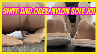 SNIFF AND OBEY. Nylon Sole JOI - May 21, 2025 (Yourhikerbabe)