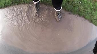 Ariel Anderssen Jumping In Puddles (Ariel Anderssen)