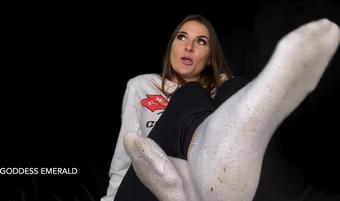 Goddess Emerald - You're a Slut for Stinky Socks (Goddess Emerald)