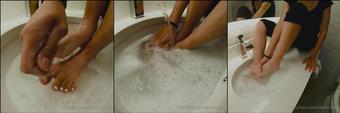skeetonfeet 23 10 2022 2651502387 @rawrxsoles with the deep cleaning (skeetonfeet)