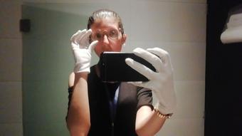 I GO TO WORK IN MY SHORT WHITE GLOVES, BLOG WITH ARLEQUIN (_Arlequin_)