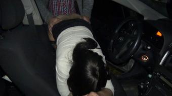 Gangbanged by 10 guys at a rest area (gangbangwife)