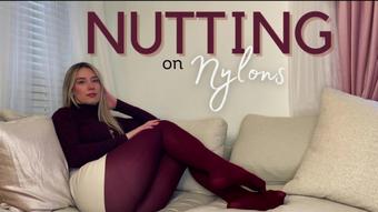 Nutting on Nylons (Goddess Ally Etana)