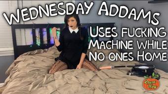 Wednesday Addams Uses Fucking Machine - October 24, 2020 (LauraKing)