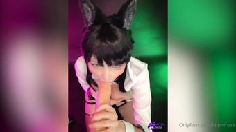 hidorirose 08 07 2020 77702782 Race Queen Atago blowjob and self pleasure (hidorirose)