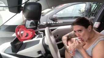 Busy Carpark Pussy Play & Sucking Toes (SuzieLove212)