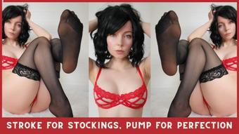 Stroke For Stockings, Pump for Perfection - September 06, 2023 (thetinyfeettreat)