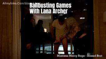 Ballbusting Games WIth Lana Archer (Blazed Brat)