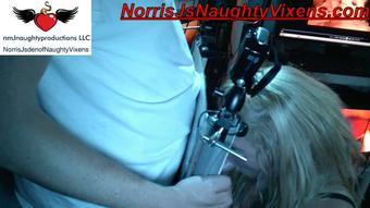 Blond sucks cock and swallows the cum (nmjnaughtyvixens)