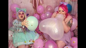 Pastel Looners Mass Pop Balloon Room - March 07, 2022 (GothAmber)
