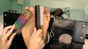 Paris Love Foot Tickled By Nikki Brooks (Ginary)