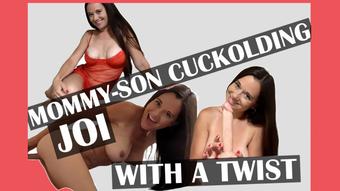 Mommy-Son Cuckolding  with JOI - July 25, 2023 (MilaMaeXO)