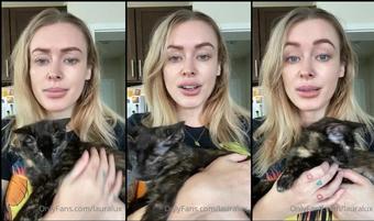 lauralux 49319882 vlog kinda look like shit because i just woke up but whatever lol (lauralux)