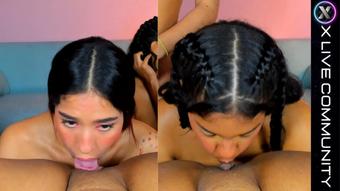 lesbians lick each other's wet pussy! delicious pussy (Xlivestudio)