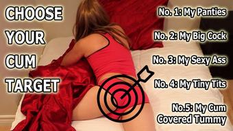 Choose Your Cum Target (Jessica Sweet)