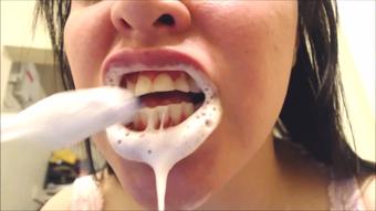 Messy Teeth Brushing (PrincessDi)