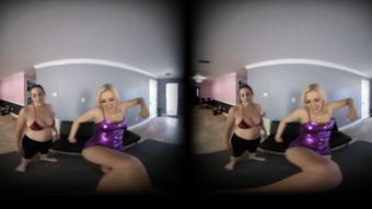 VR180* Alexa & Melanie Bust Your Balls (Ginary)