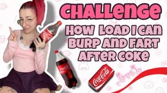 CHALLENGE: HOW LONG CAN I BURP AND FART AFTER COKE (cutielanalova)
