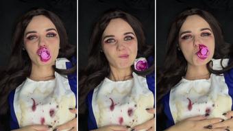 Alice - needs a daddy - Dec 2, 2022 (Lil cosplay slut)
