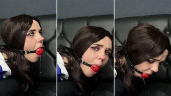 Alice cosplay - Bound and Helpless - Dec 4, 2022 (Lil cosplay slut)