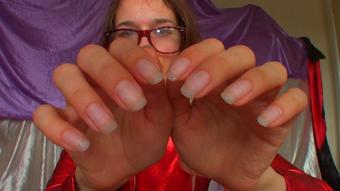 Worship Natural Long Scratchy Nails (Goddess Vanessa)
