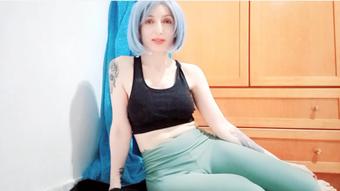 Yoga instructor pants wetting (TabooPrincess)