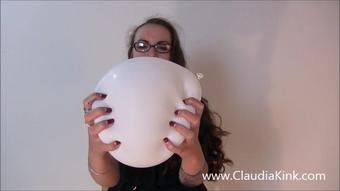 Squeaky Balloon Popping - December 03, 2019 (Claudia Kink)