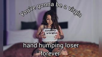 Virgin loser pay to hump their hand - February 02, 2024 (Spookybunz)