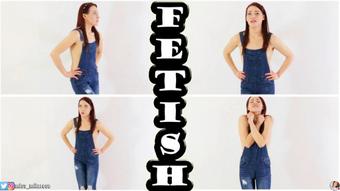Pee Desperation in Denim Overalls (MissMilaRose)