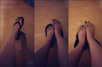 opulentjade 9167350 2019 11 21 a five minute long clip of my perfect feet in some flip flops. your welcome foot betas. (opulentjade)